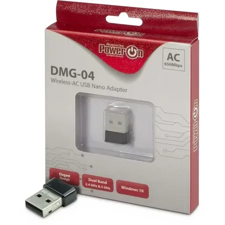 Inter-Tech DMG-04 trådlös USB-nätverksadapter