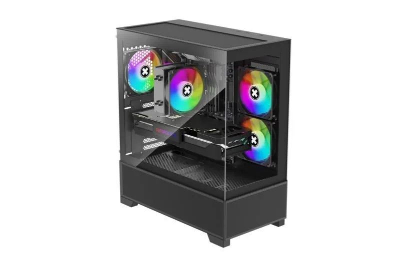 Miditower ATX-chassi utan nätaggregat XG172 Xilence