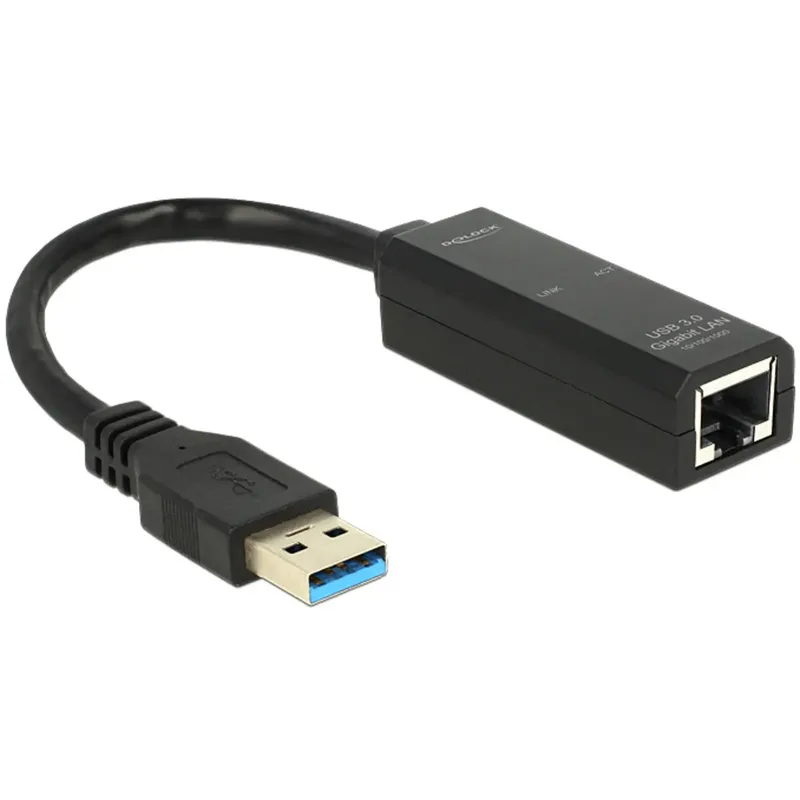 Delock 62616 Nätverksadapter 1000 MBit/s USB, RJ45