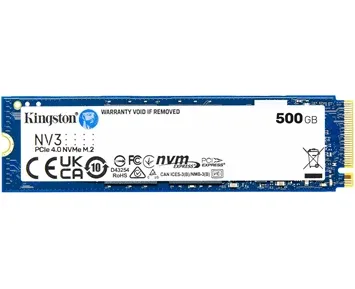 Kingston NV3 Gen 4 M.2 SSD 500GB