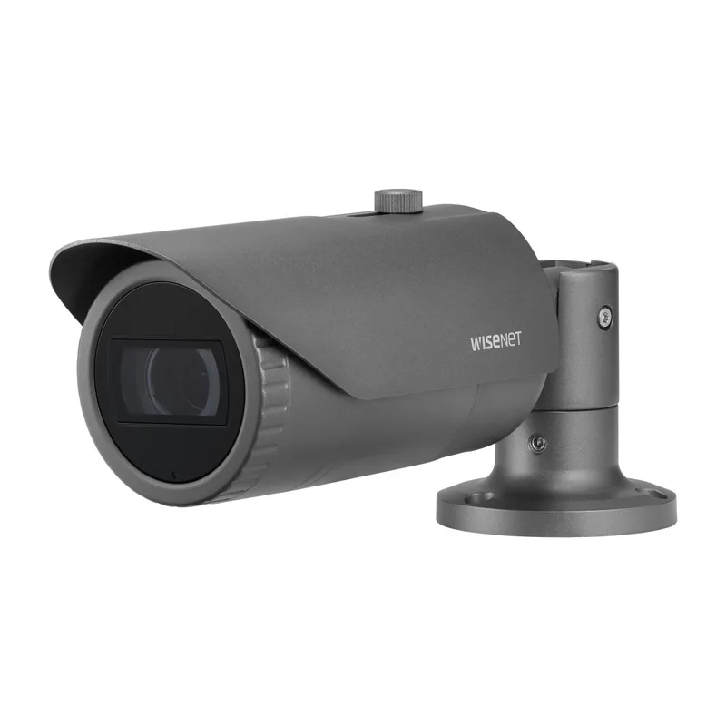 Hanwha HCO-6080 bevakningskameror Projektil (form) CCTV övervakningskamera Utomhus 1920 x 1080 pixlar Innertak/vägg