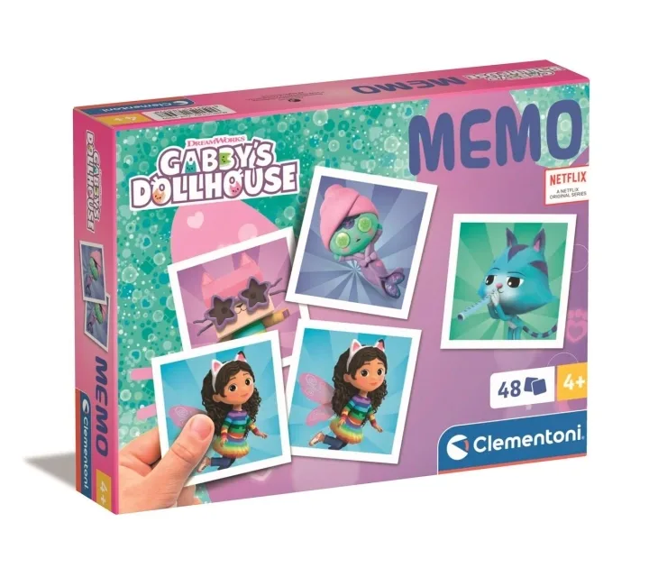 Clementoni Memo Gabbys dockhus