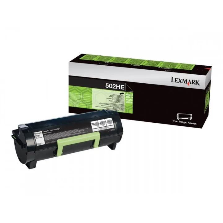 Lexmark 502HE tonerkassett svart, lång livslängd