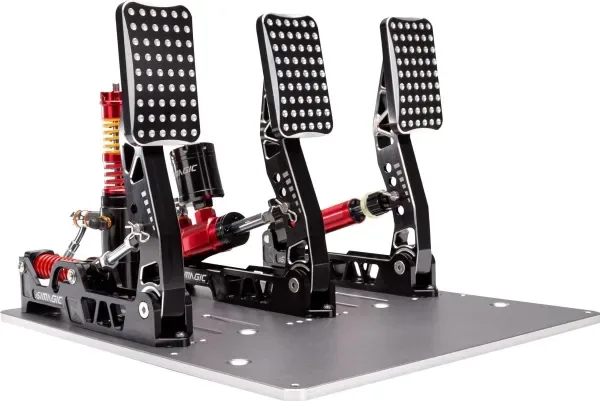 SIMAGIC Crimson Edition S309 hydraulisk pedaluppsättning