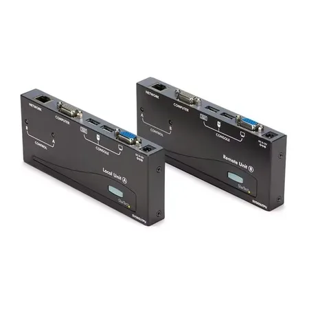 StarTech.com USB VGA KVM-konsolförlängare över Cat5 UTP