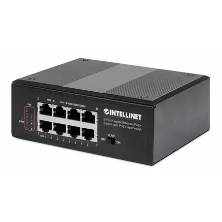 Intellinet 561624 nätverksswitch Gigabit PoE 8 portar