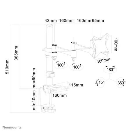 Neomounts FPMA-D1330 monteringssats