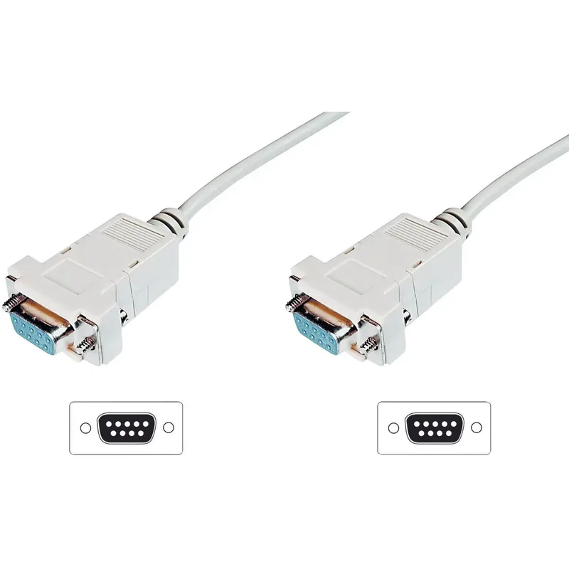 Digitus Seriell Anslutningskabel [1x D-SUB hona 9-pol