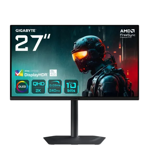 Monitor - 2560 X 1440, 240Hz, 0.03Ms, 250 Cd/M², Display Hdr