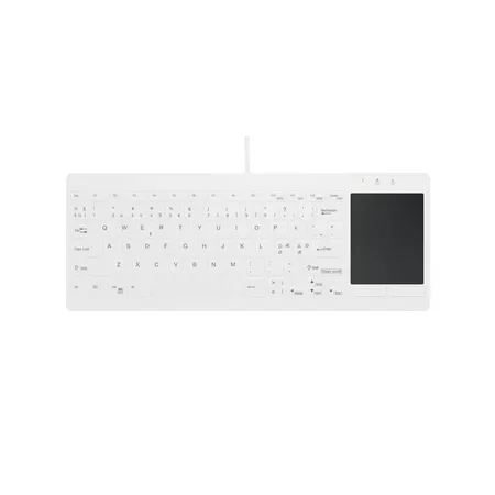 Contour Design Active Key Hygiene tangentbord med touchpad och bakgrundsbelysning, USB