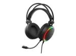 Genesis Neon 613 G2 gamingheadset, kabel, RGB, svart