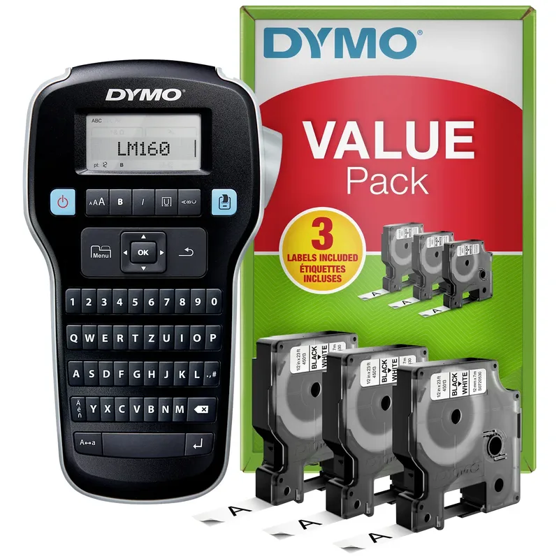 DYMO Labelmanager 160 Value Pack Etikettskrivare