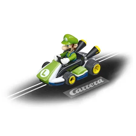 Carrera Mario Kart Luigi-bil, grön, från 8 år