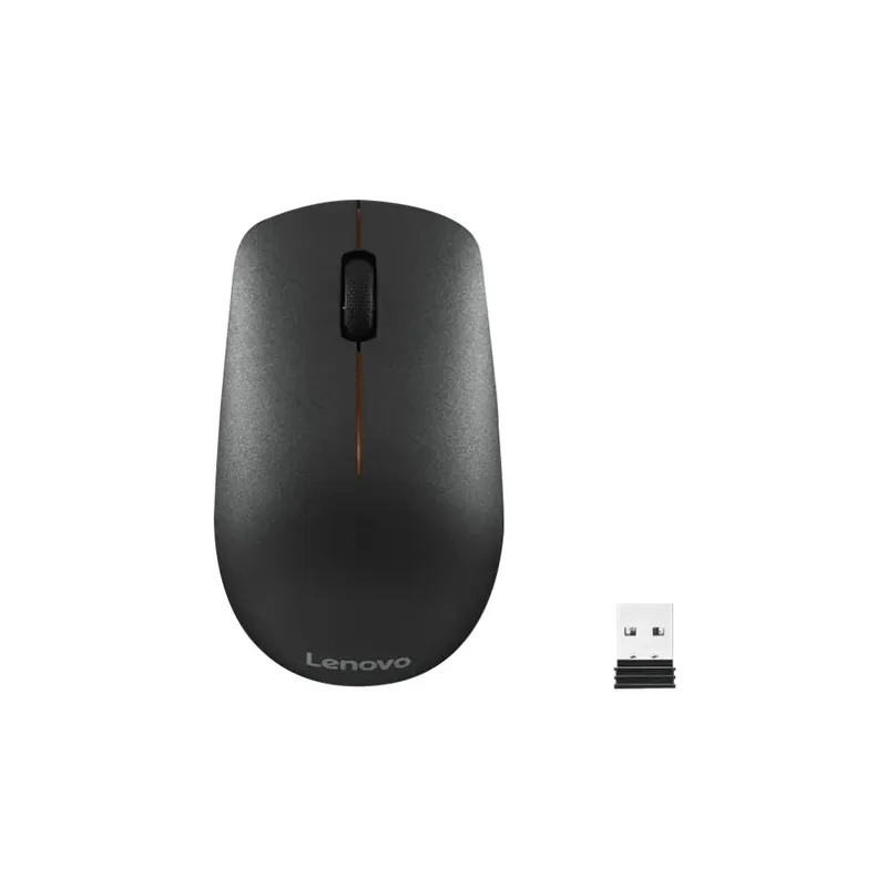 Lenovo 400 trådlös mus, 2,4 GHz, svart