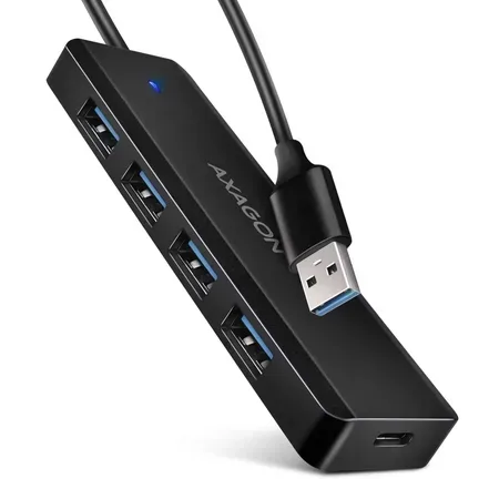 AXAGON HUE-C1A USB-hubb, 4 x USB-A