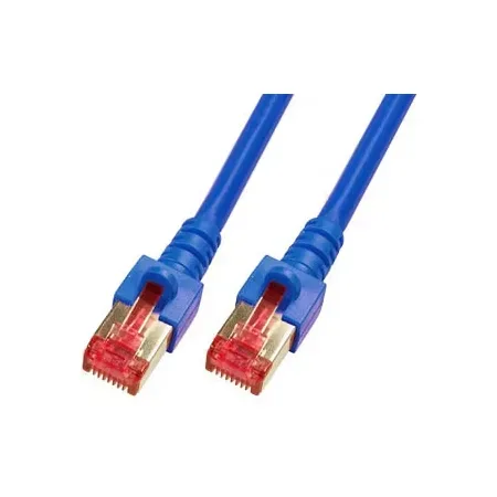 EFB Elektronik nätverkskabel Cat6 S/FTP 0,25 m blå