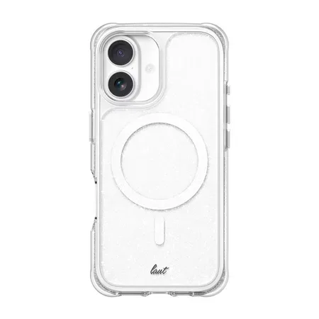 LAUT AERO SPARKLE skal för iPhone 17 silver