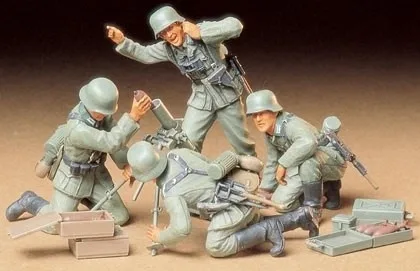 Tamiya 1/35 TYSK INFANTERI MORTER TEAM