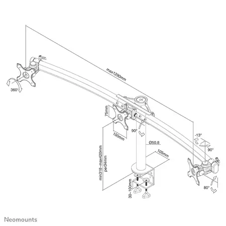 Neomounts FPMA-D700D3