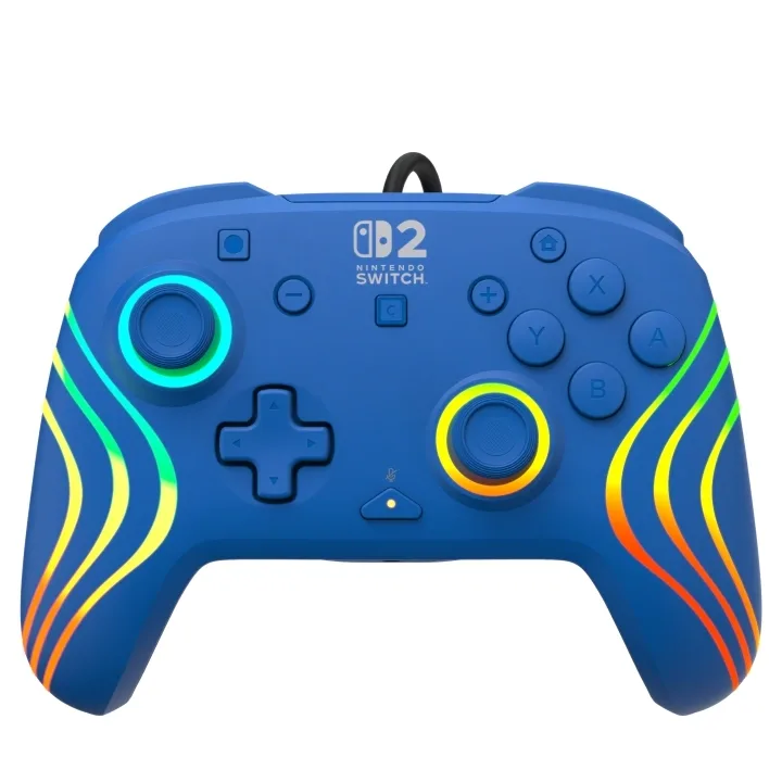 Turtle Beach Trådbunden handkontroll – Afterglow Wave (blå)