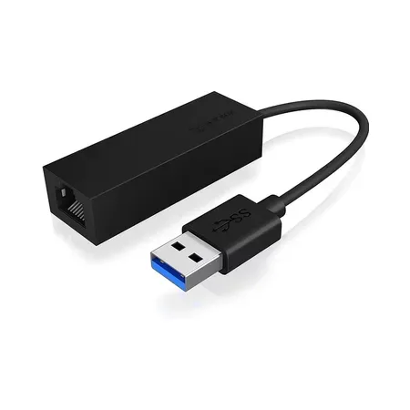 ICY BOX IB-AC501a USB till Ethernet-adapter, 1000 Mbit/s