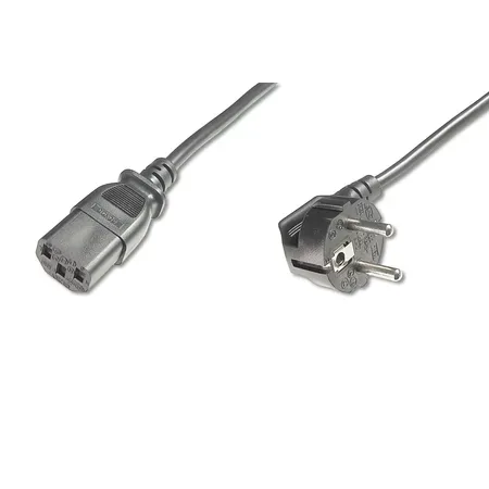 Digitus AK-440100-018-S strömkabel CEE 7/7 till IEC C13, 1,8 m, svart