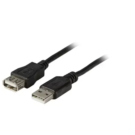 EFB K5248SW.1,8V2 USB-kabel USB 2.0 USB A 1,8 m Svart