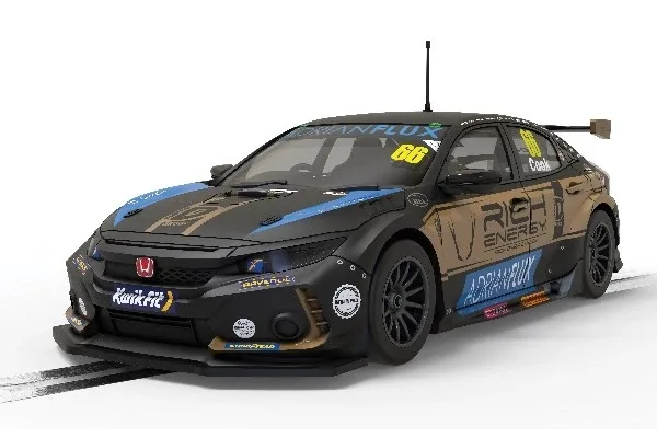 Scalextric Honda civic FK8 Type R, BTCC 2022, Josh Cook