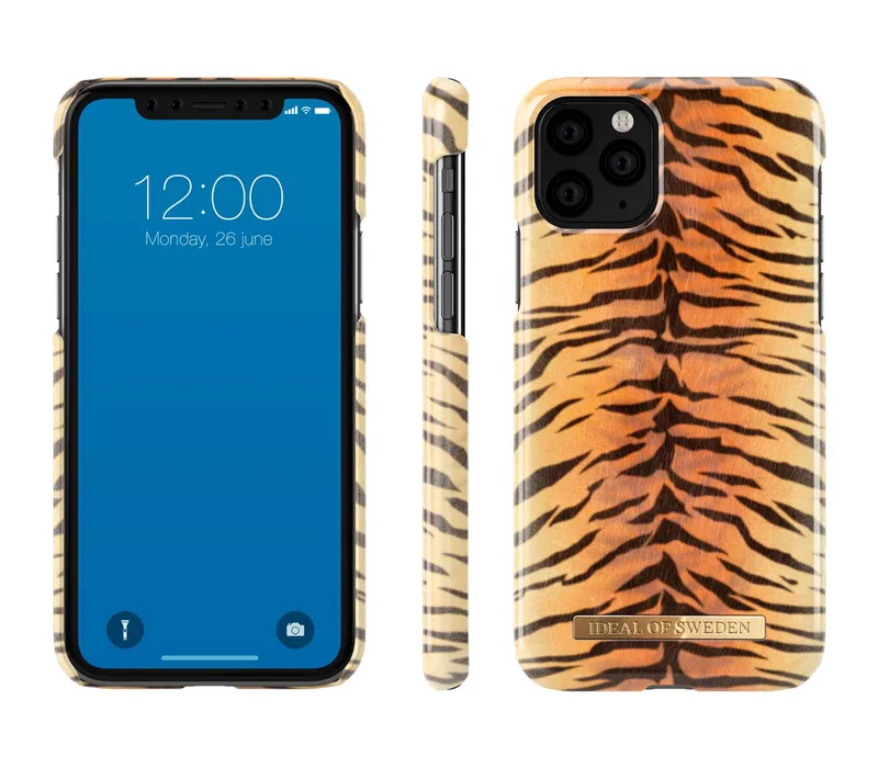 Printed Case iPhone 11 Pro / XS / X Sunset Tiger