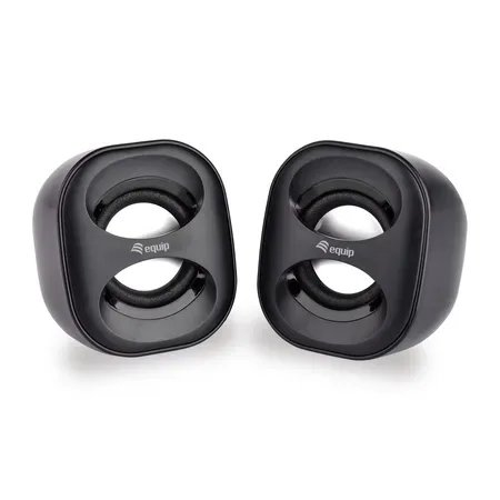 Equip 245330 högtalare med kabel, 3 W, svart