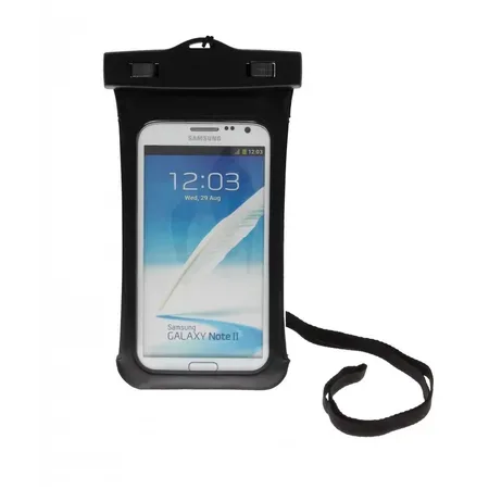 Insmat 860-8097 mobilskal svart transparent
