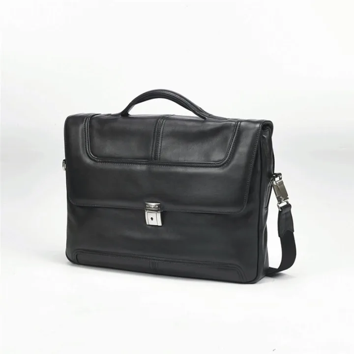Samsonite Datorväska SIDAHO 15.6" Läder Svart
