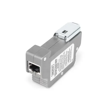 DIGITUS DN-95421 överspänningsskydd för Ethernet, DIN-montage