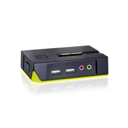 LevelOne ViewCon KVM-0221 KVM-switch 2 datorer