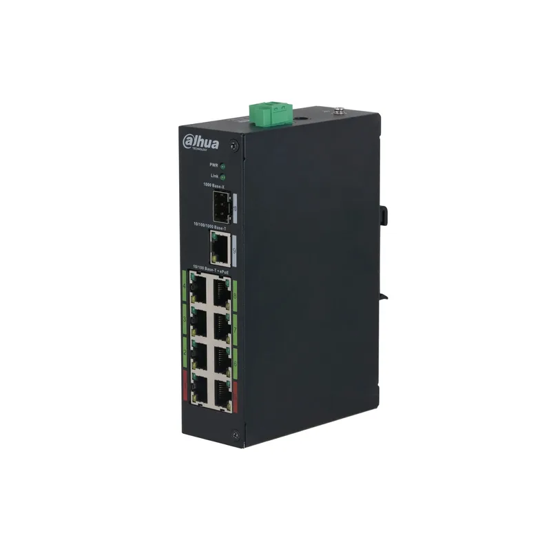 Dahua LR2110-8ET-120-V2 10-port unmanaged switch med 8-port ePoE