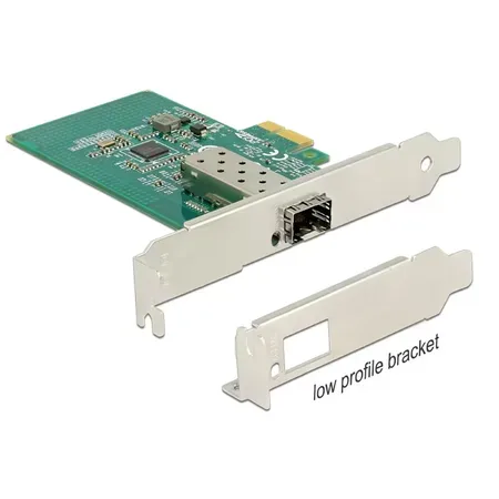 Delock PCIe-kort till 1 x SFP-plats, gigabit-LAN