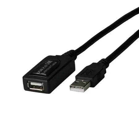 EFB K5263.5V3 USB-kabel USB A till USB A 5 m Svart