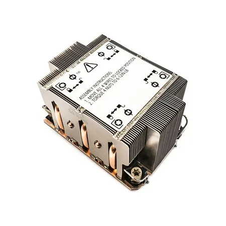 Dynatron N8 Computerkølesystem Processor Køleplade/køler Aluminium, Kobberfarve