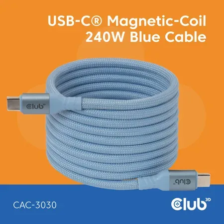 CLUB3D CAC-3030 USB-kabel