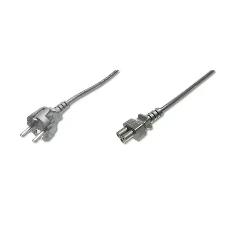 Digitus AK-440103-018-S strömkabel CEE 7/7 till IEC C5, 1,8 m, svart
