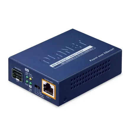 Planet Mediakonverter SFP till GE PoE++ (60W) GUP-805A-60W
