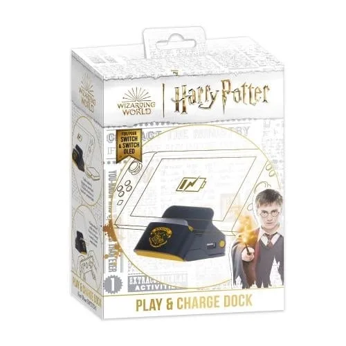 Trade Invaders Harry Potter-Nintendo Switch-2 i 1 Docka och Stativ