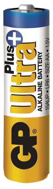 GP Ultra Plus Alkaline AA batteri, 15AUP/LR6, 4-pack