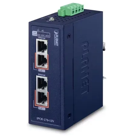 Planet IP30 Industrial 2-portars switch