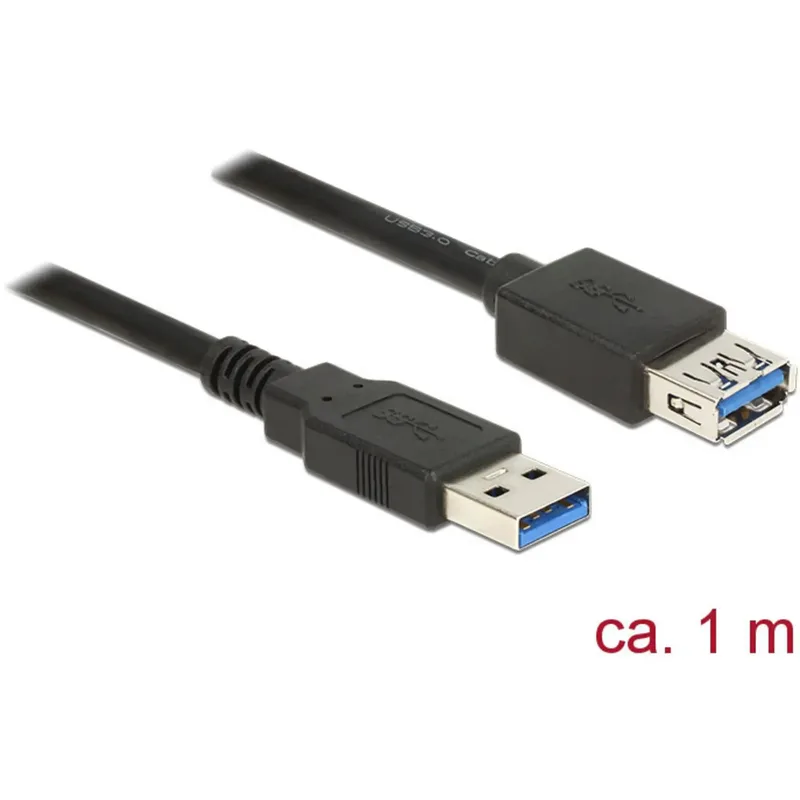 Delock - USB-förlängningskabel - USB typ A till USB typ A