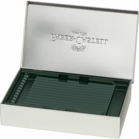 Faber-Castell Art & Graphic pennfodral i metall för 36, tomt