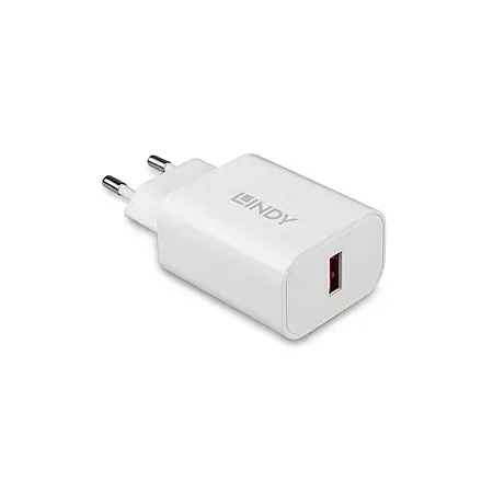 Lindy 18 W USB-A-laddare, snabbladdning