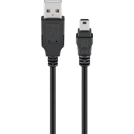 Goobay USB-kabel USB-A till mini-USB typ B