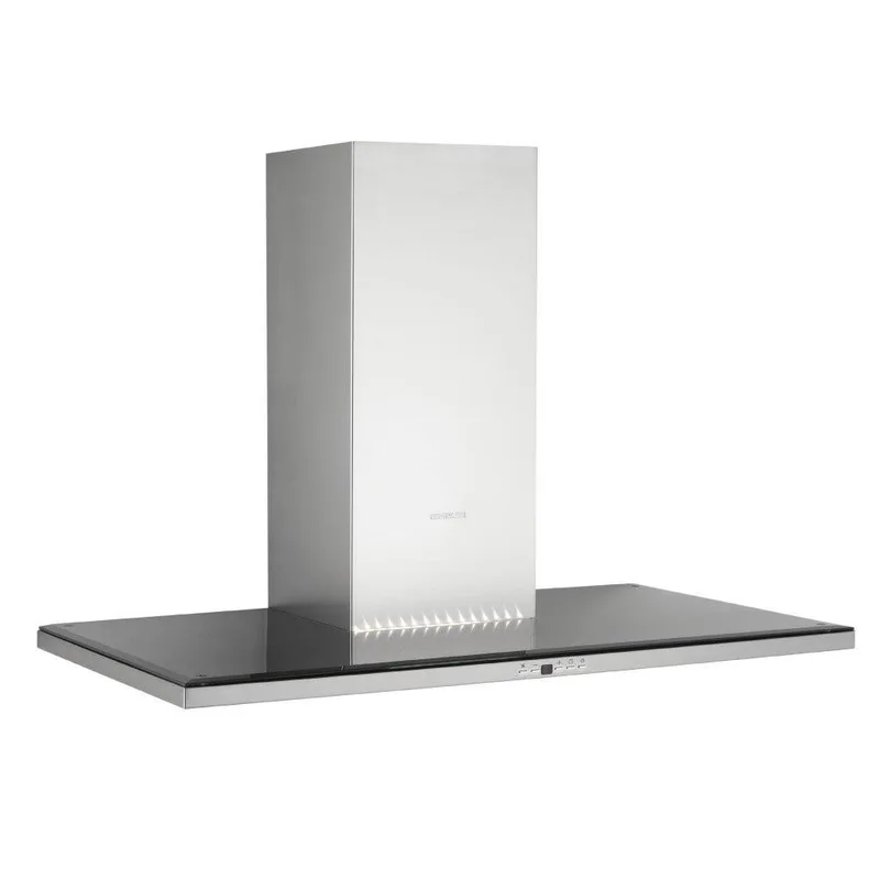 Silverline Nordic Dark, stål m/svart glastopp 60 cm