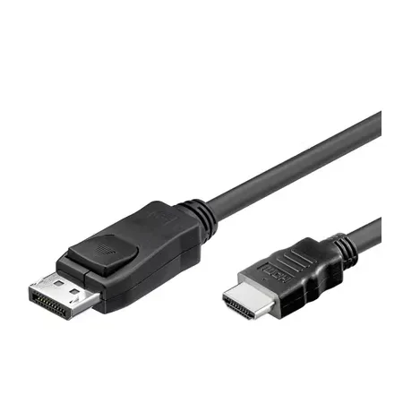 Alcasa DisplayPort till HDMI-kabel svart